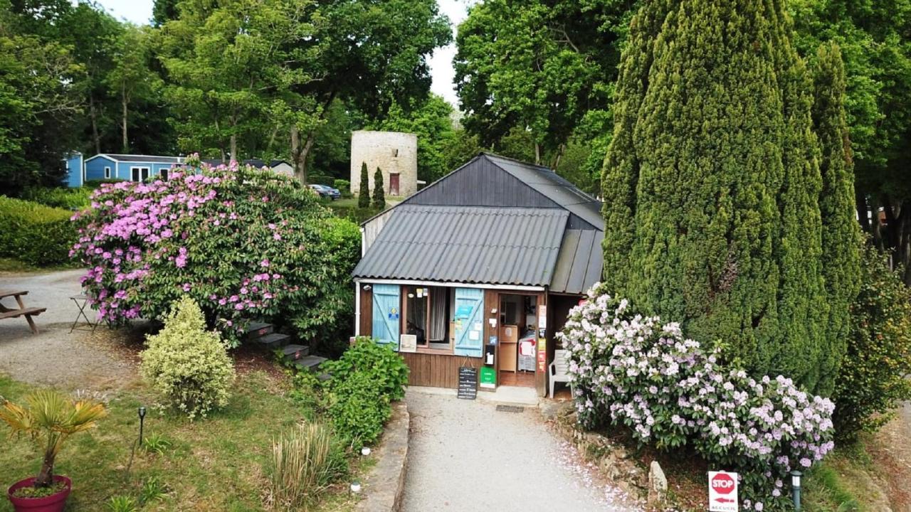 Camping Le Balcon De La Baie Saint-Marcan Buitenkant foto