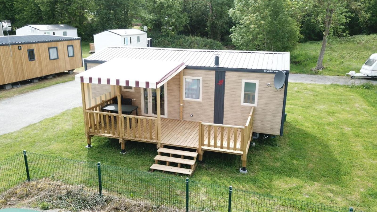 Camping Le Balcon De La Baie Saint-Marcan Buitenkant foto