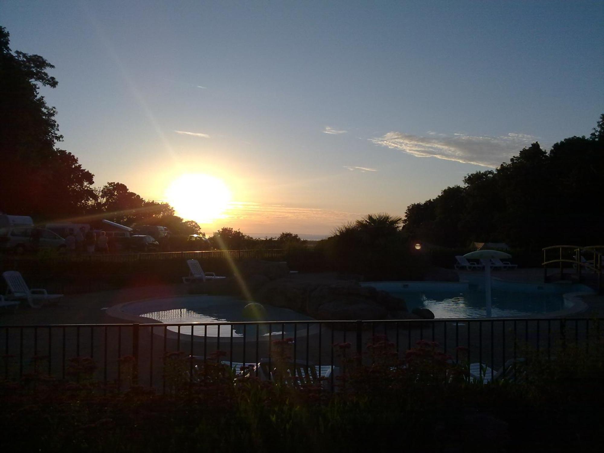 Camping Le Balcon De La Baie Saint-Marcan Buitenkant foto