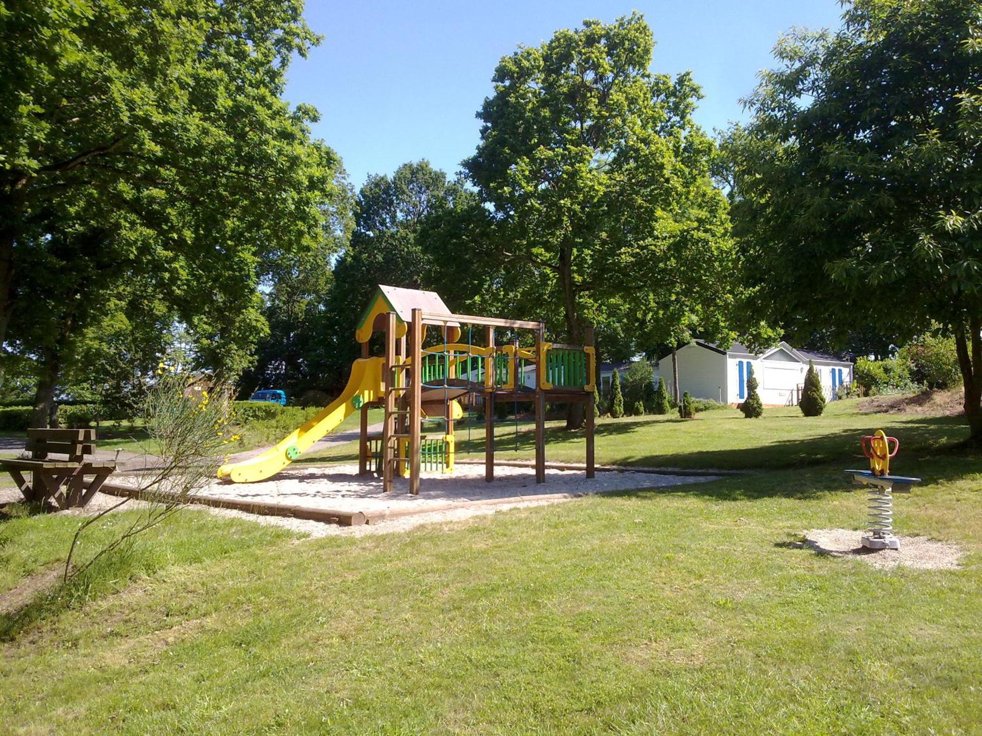 Camping Le Balcon De La Baie Saint-Marcan Buitenkant foto